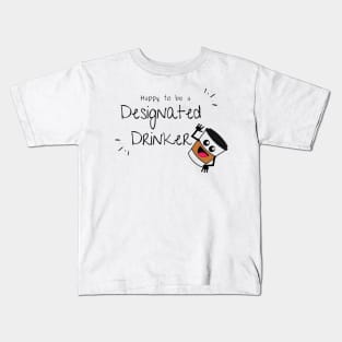 Designated Coffee Drinker Kids T-Shirt